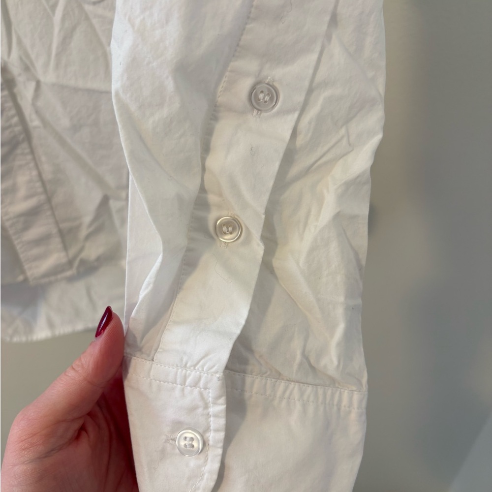 Citizens Of Humanity White Button-Down Shirt - Picture 6 of 8